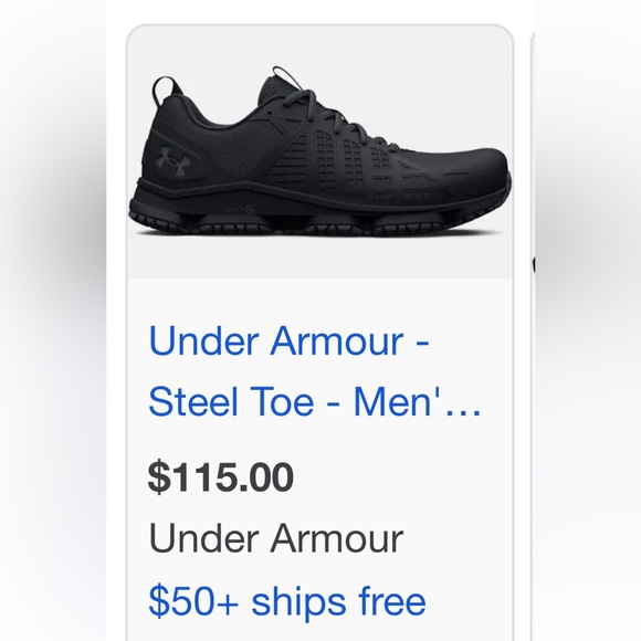 Steel toe under armor - Picture 7 of 7